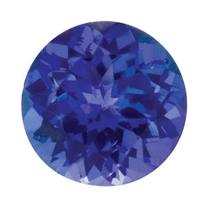 Natural Tanzanite Round Cut