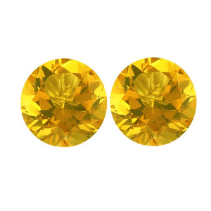 Natural Yellow Beryl Round Cut