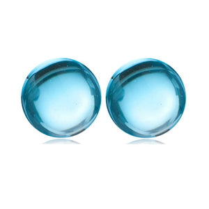 Swiss Blue Topaz Round Cabochon Cut