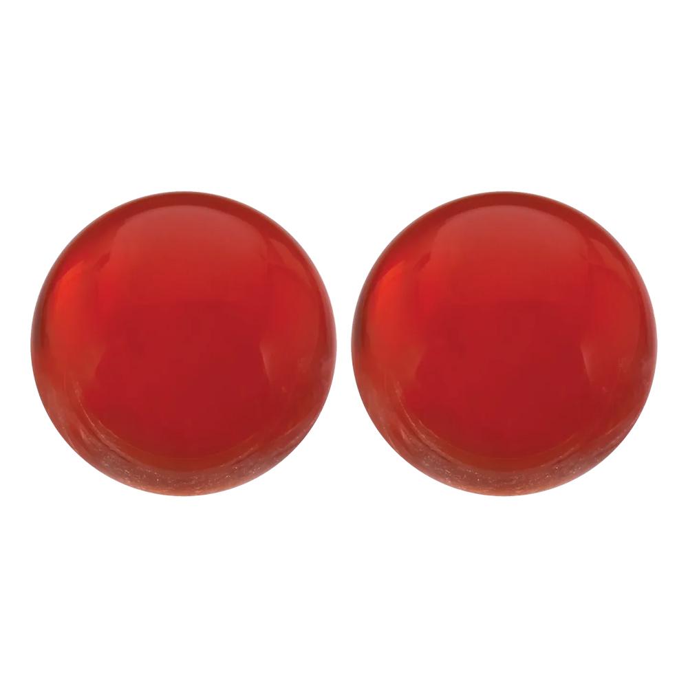 Natural Round Cabochon Loose Carnelian