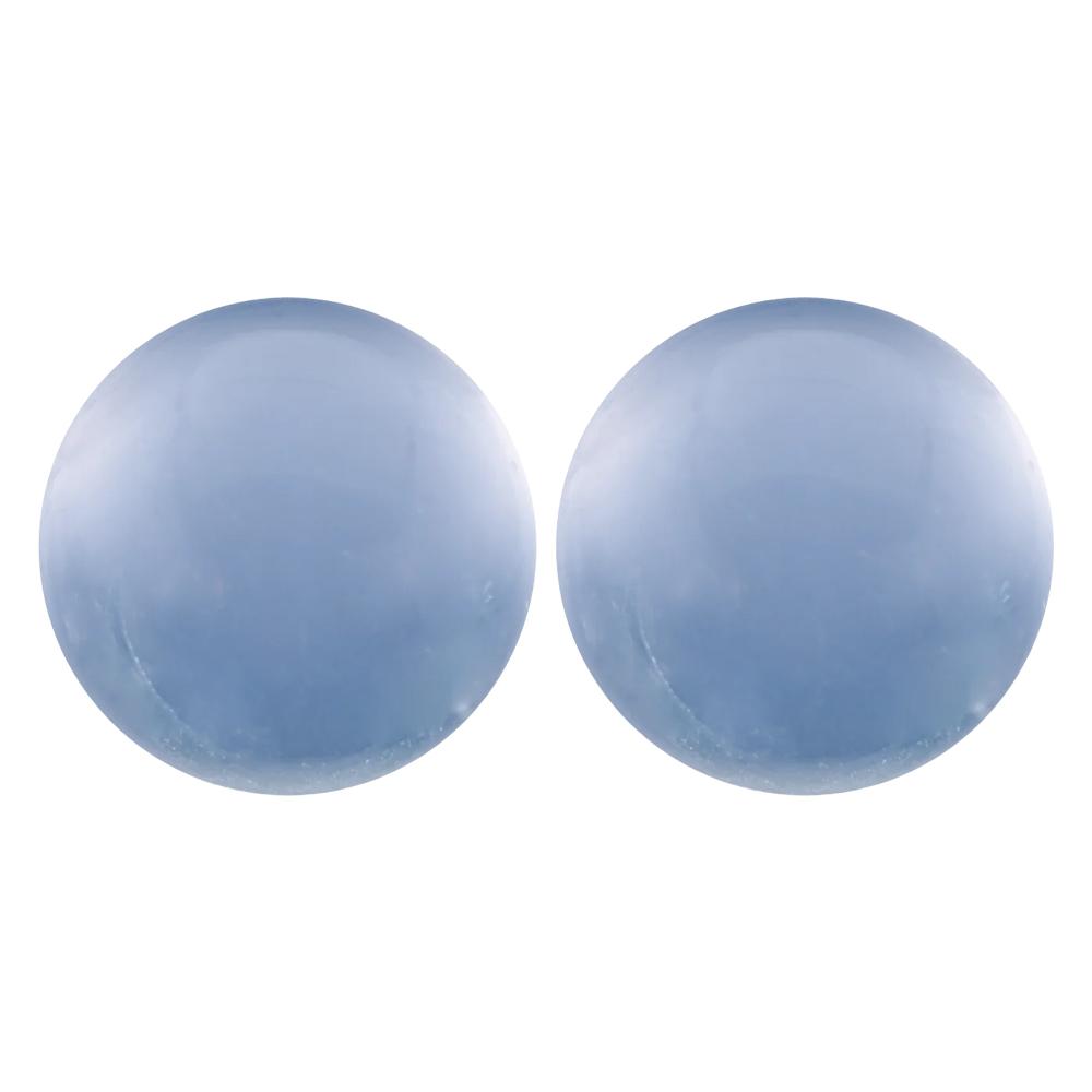 Natural Round Cabochon Loose Chalcedony
