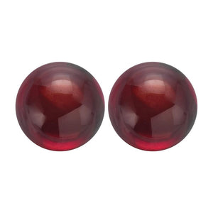 Mozambique Garnet Round Cabochon Cut