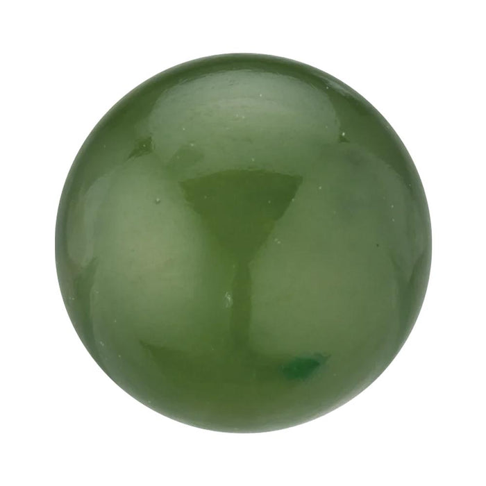 Natural Loose Round Cabochon Nephrite Jade