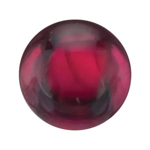 Natural Round Cabochon Loose Ruby