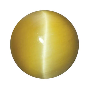 Natural Round Cabochon  Loose Honey Tiger's Eye