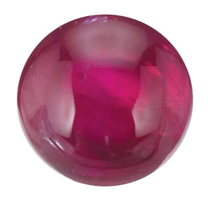 Natural Round Cabochon Loose Ruby
