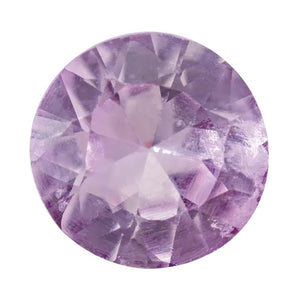 Natural Round Diamond Cut Loose Purple Sapphire