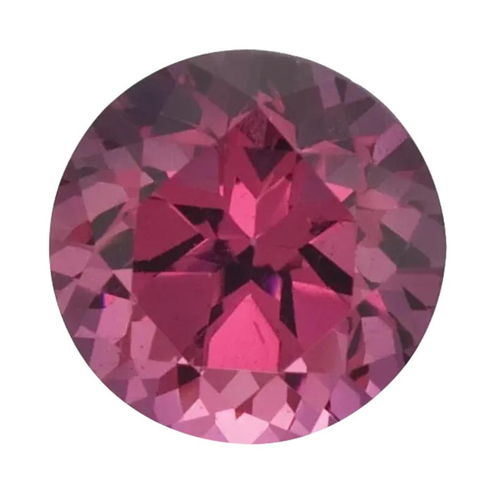 Rhodolite Garnet Round Machine Cut