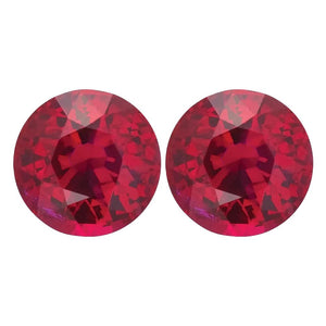 Natural Round Loose Ruby