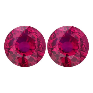 Natural Round Loose Ruby