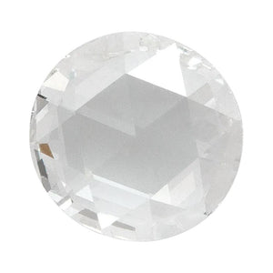 Natural Round Rose Cut GHI Color Loose White Diamond
