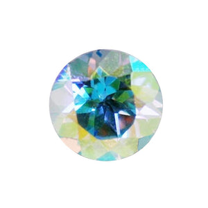 Round Cut Loose Mystic Mercury Mist Topaz