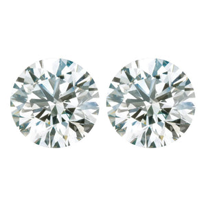 Natural Round White Diamonds-GH Color from 3.70mm to 4.10mm