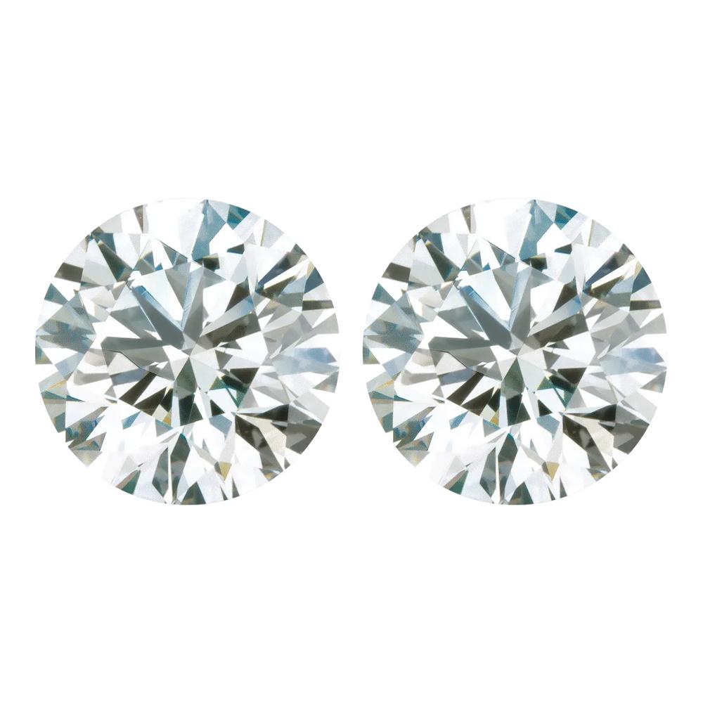 Natural Round White Diamonds-GH Color from 1.90mm to 2.40mm
