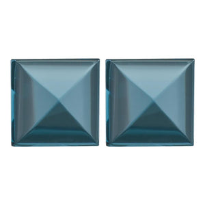 Natural Square Cabochon Loose London Blue Topaz