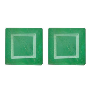 Natural Square Cut Loose Emerald