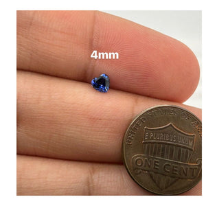 4MM (Weight range -0.35-0.38 cts each stone)