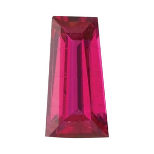 Natural Tapered Baguette Loose Ruby