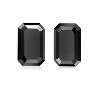 Loose Black Diamond GIA Certified Emerald Shape AAA Quality Available From 7x5MM-18x13MM