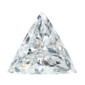 Natural Triangle Cut GHI Color Loose White Diamond