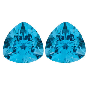 Swiss Blue Topaz Trillion Cut