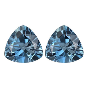 London Blue Topaz Trillion Cut