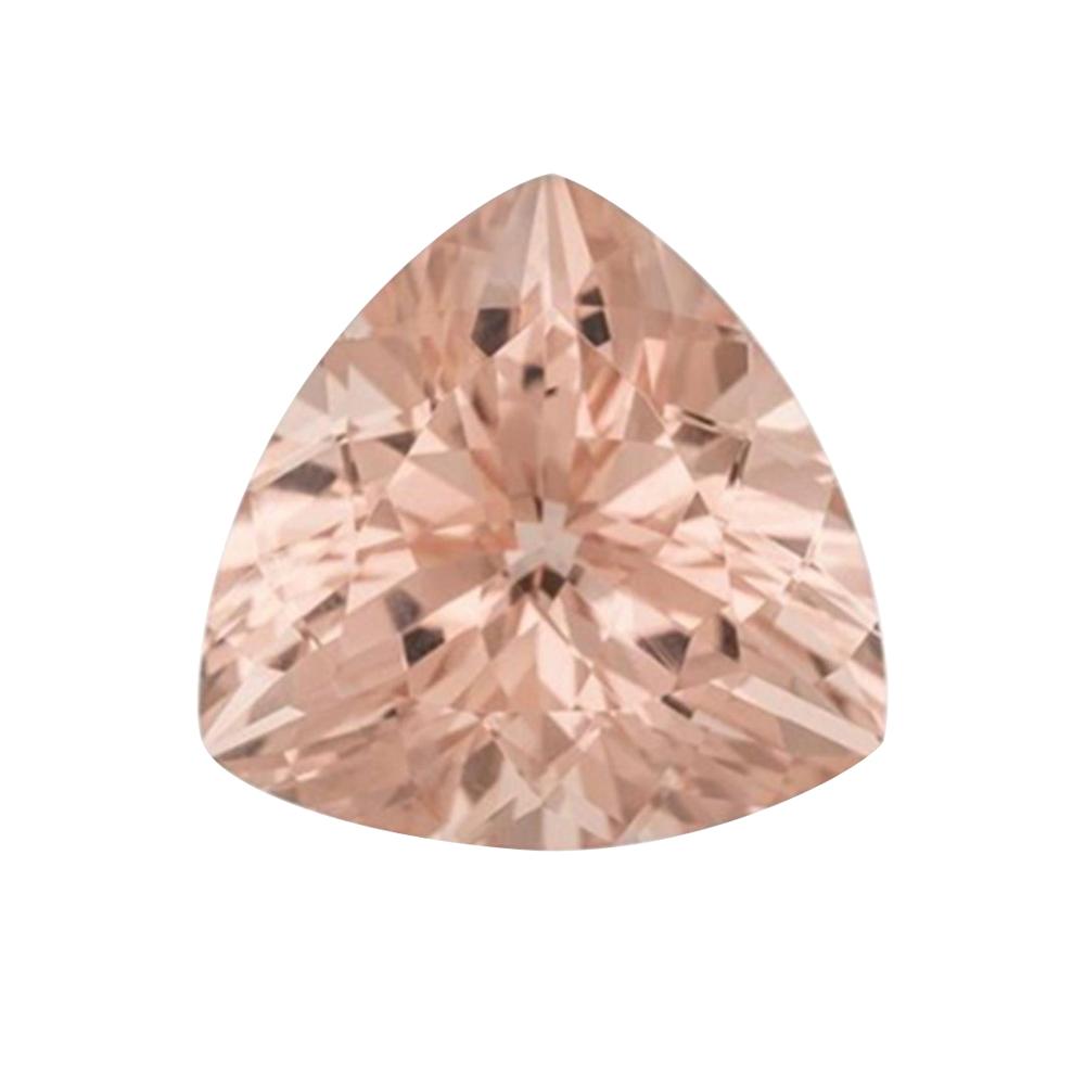 Trillion cut morganite sale