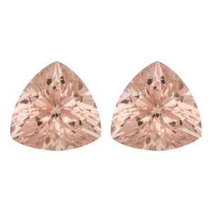 Natural Morganite Trillion Cut