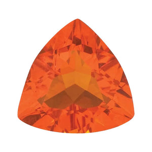 Mexican Fire Opal Trillion Cut