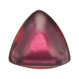 Rhodolite Garnet Trillion Cabochon Cut