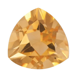 Natural Yellow Citrine Trillion Cut