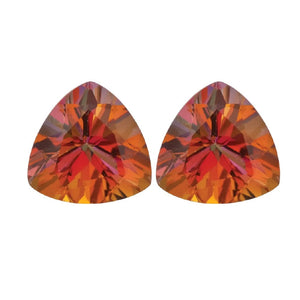 Natural Loose Trillion Sunrise Mystic Azotic Ecstacy Topaz